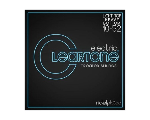 Струни для гітари Cleartone Electric Nickel-Plated Light Top Heavy Bottom (10-52) (9420)