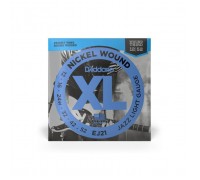 Струни для гітари D'Addario XL Nickel Wound Jazz Light (12-52) (EJ21)