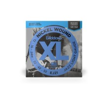 Струни для гітари D'Addario XL Nickel Wound Jazz Light (12-52) (EJ21)