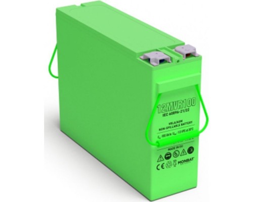 Батарея до ДБЖ MONBAT 12V-100Ah, AGM FRONT TERMINAL (12MVR100)