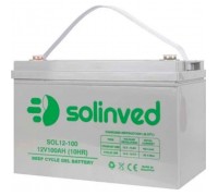 Батарея до ДБЖ Solinved 12V-100Ah, GEL (SLG100-12)