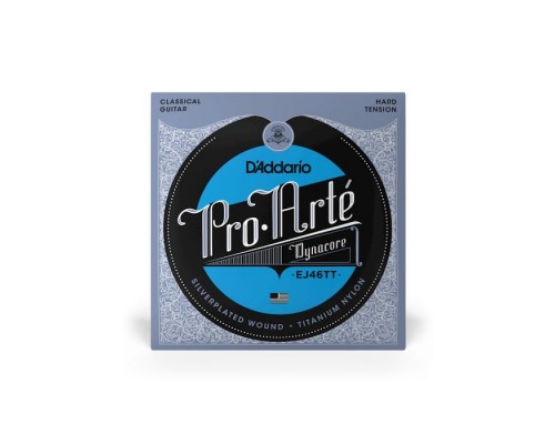 Струни для гітари D'Addario Pro-Arte Dynacore Titanium Nylon Hard Tension (EJ46TT)