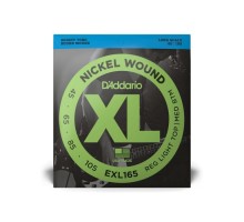 Струни для гітари D'Addario XL Nickel Wound Bass Reg Light Top / Med Bottom (45-105) (EXL165)