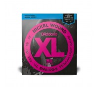 Струни для гітари D'Addario XL Nickel Wound Bass Regular Light 5-String (45-130) (EXL170-5)