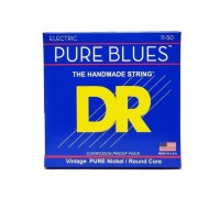 Струни для гітари DR Strings PURE BLUES Electric Guitar Strings - Heavy (11-50) (PHR-11)