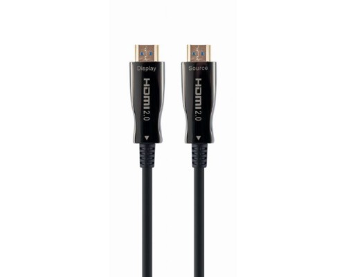 Кабель мультимедійний HDMI M to HDMI M 50.0m V2.0 4K60Hz AOC Cablexpert (CCBP-HDMI-AOC-50M-02)