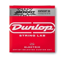 Струни для гітари Jim Dunlop Jim Root String Lab Series Guitar Strings 11-56 | Drop B (JRN1156DB)