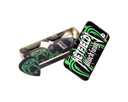 Медіатор Jim Dunlop Hetfield's Black Fang Pick Tin .94mm 6 шт. (PH112T.94)