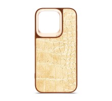 Чохол до мобільного телефона Harder Crocosaur Apple iPhone 14 Pro Beige (ARM76721)