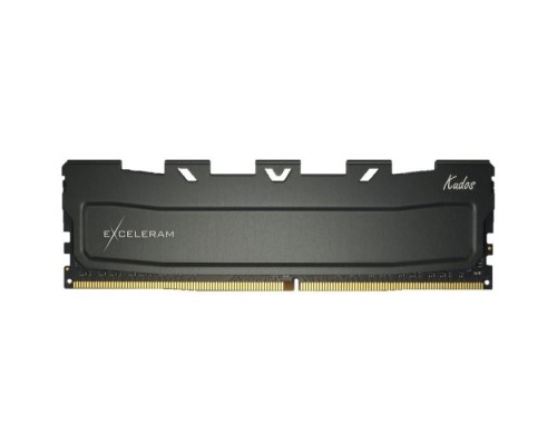Модуль пам'яті для комп'ютера DDR4 16GB 2666 MHz Black Kudos eXceleram (EKBLACK4162619X)