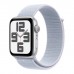 Смарт-годинник Apple Watch SE 2024 GPS 40mm Silver Aluminium Case with Blue Cloud Sport Loop (MXEE3QH/A)