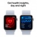 Смарт-годинник Apple Watch SE 2024 GPS 40mm Silver Aluminium Case with Blue Cloud Sport Loop (MXEE3QH/A)