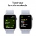 Смарт-годинник Apple Watch SE 2024 GPS 40mm Silver Aluminium Case with Blue Cloud Sport Loop (MXEE3QH/A)