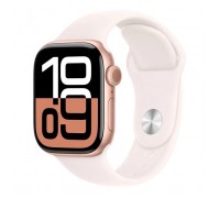 Смарт-годинник Apple Watch Series 10 GPS 42mm Rose Gold Aluminium Case with Light Blush Sport Band - S/M (MWWH3QH/A)