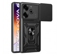 Чохол до мобільного телефона BeCover Military Tecno POVA 6 (LI7) Black (712167)