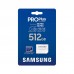 Карта пам'яті Samsung 512 GB microSDXC Pro Plus UHS-I U3 V30 A2 Class 10 + SD-adap (MB-MD512SA/EU MB-MС512SA/EU)