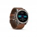 Смарт-годинник Garmin fenix 8 51mm,AMOLED,Sapphire, Bare Ti, Blk/Chsnt Lthr (010-02905-40)