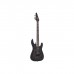 Електрогітара Jackson Guitars JS22Q-7 DKA Dinky Arch TOP HT Transparent Black Burst (231252)