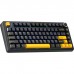 Клавіатура Aula F75 Gasket Greywood V3 switch Hot-Swap PBT Wireless/Bluetooth/USB Black (6948391208626)