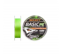 Шнур Select Basic PE 150m Light Green 0.16mm 18lb/8.3kg (1870.18.15)