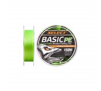 Шнур Select Basic PE 150m Light Green 0.26mm 45lb/20.8kg (1870.18.71)