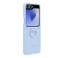 Чохол до мобільного телефона Samsung Silicone Cover with Ring Samsung Galaxy Flip 6 Blue (EF-PF741TLEGUA)