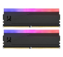 Модуль пам'яті для комп'ютера DDR5 64GB (2x32GB) 6000 MHz IRDM RGB Black Goodram (IRG-60D5L30/64GDC)