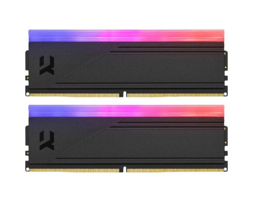 Модуль пам'яті для комп'ютера DDR5 64GB (2x32GB) 6000 MHz IRDM RGB Black Goodram (IRG-60D5L30/64GDC)
