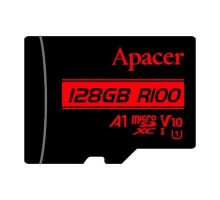 Карта пам'яті Apacer 128GB microSD class 10 UHS-I V10 A1 (AP128GMCSX10UB-RA)