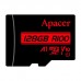 Карта пам'яті Apacer 128GB microSD class 10 UHS-I V10 A1 (AP128GMCSX10UB-RA)