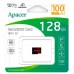 Карта пам'яті Apacer 128GB microSD class 10 UHS-I V10 A1 (AP128GMCSX10UB-RA)