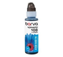 Чорнило Barva Epson 108 100 мл, Cyan, флакон OneKey (1K) (E108-949-1K)