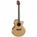 Гітара електроакустична Cort NDX Baritone Natural Satin