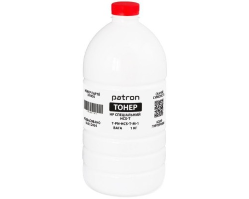 Тонер HP HCS-T, 1 кг, magenta Patron (PN-HCS-T-M-1)