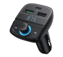 FM модулятор UGREEN CD229 Bluetooth Car Charger (5.0+PD+QC3.0+USB Flash Drive+TF (CD229)