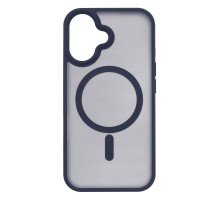 Чохол до мобільного телефона 2E iPhone 16 Soft Touch MagSafe Cover dark blue (2E-IPH-16-OCLS-DL)