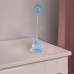 Настільна лампа Kite Cloudy Bunny LED з акумулятором, блакитна (K24-493-1-3)