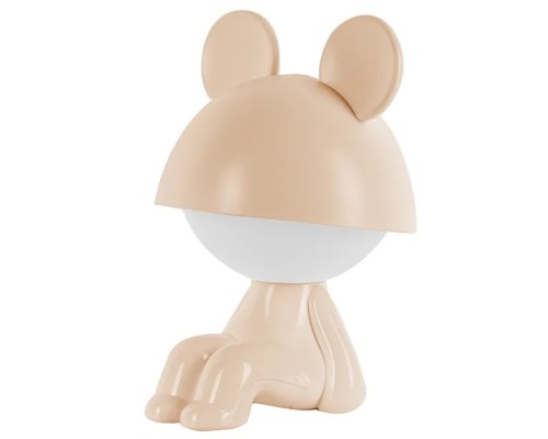 Нічник Kite Світильник LED з акумулятором Cute Mouse, персиковий (K25-316-2-4)