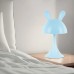 Нічник Kite Світильник LED з акумулятором Simple Bunny, блакитний (K25-317-1-3)