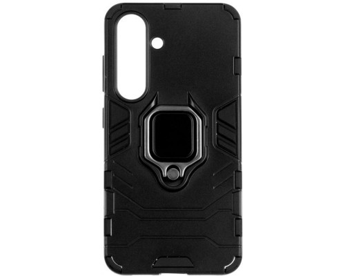 Чохол до мобільного телефона ColorWay AntiShock Magnet Ring Samsung Galaxy S25 black (CW-CAMRSG931-BK)