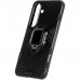 Чохол до мобільного телефона ColorWay AntiShock Magnet Ring Samsung Galaxy S25 black (CW-CAMRSG931-BK)