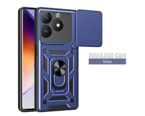 Чохол до мобільного телефона BeCover Military Realme C61 Blue (712547)