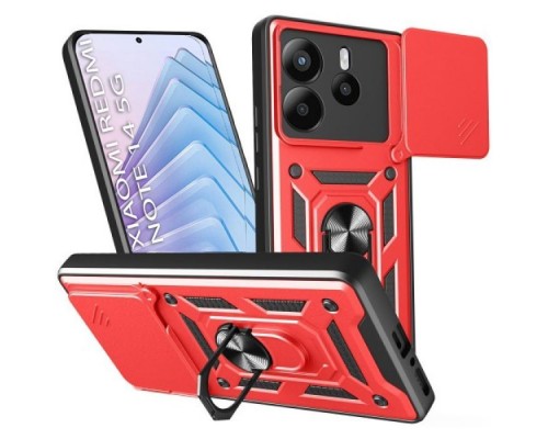 Чохол до мобільного телефона BeCover Military Xiaomi Redmi Note 14 5G Red (713094)