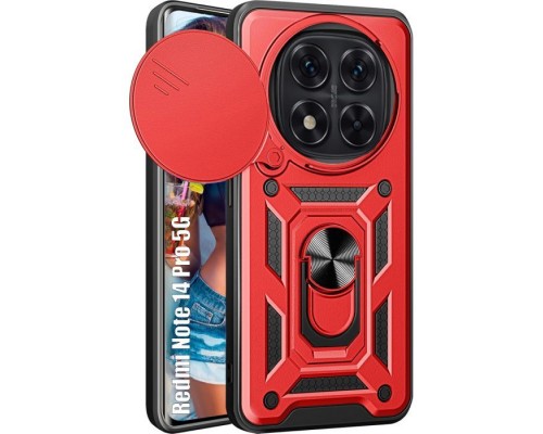 Чохол до мобільного телефона BeCover Military Xiaomi Redmi Note 14 Pro 5G Red (713096)