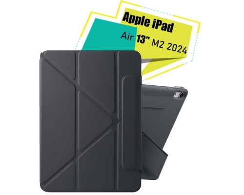 Чохол до планшета BeCover Ultra Slim Origami Magnetic Apple iPad Air 13" M2/M3 (2024/2025) Black (712966)