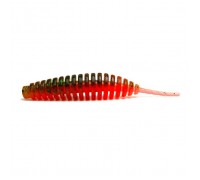 Силікон рибальський FishUP Tanta 2.5" 205 - Watermelon/Orange (8шт/уп) (1864.14.52)