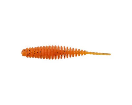 Силікон рибальський FishUP Tanta 3.5" 049 - Pumpkin Orange/Black (5шт/уп) (1864.04.53)
