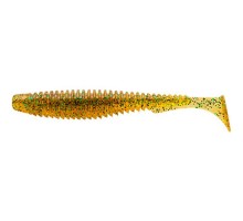 Силікон рибальський FishUP U-Shad 2" 036 - Caramel/Green&Black (10шт/уп) (1862.02.82)