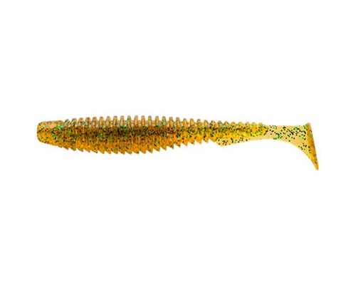 Силікон рибальський FishUP U-Shad 2" 036 - Caramel/Green&Black (10шт/уп) (1862.02.82)