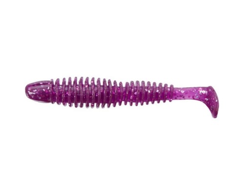 Силікон рибальський Reins Bubbling Shad 4" 428 Purple Dynamite (8 шт/уп.) (1552.09.94)